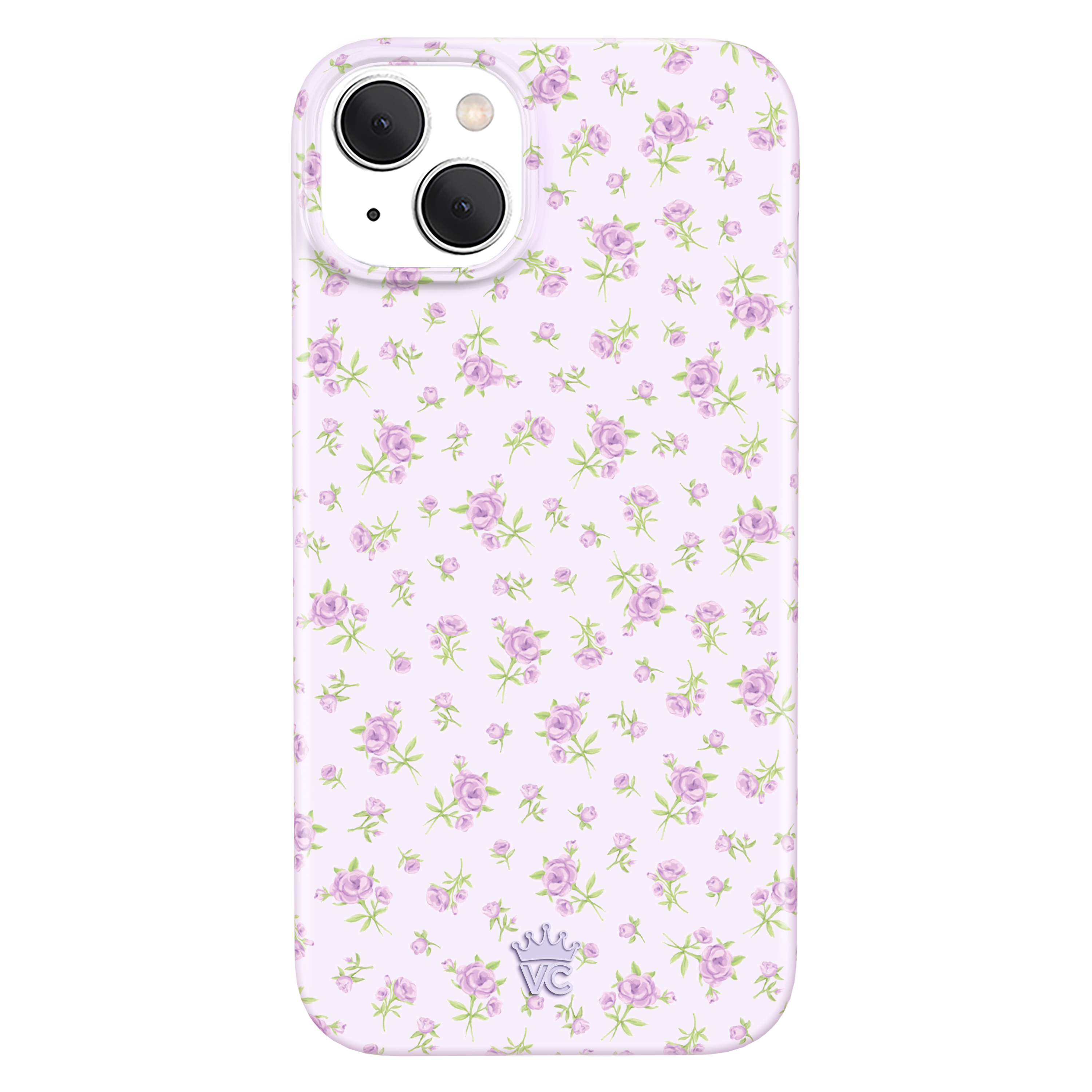 Dainty Lilac Floral iPhone Case