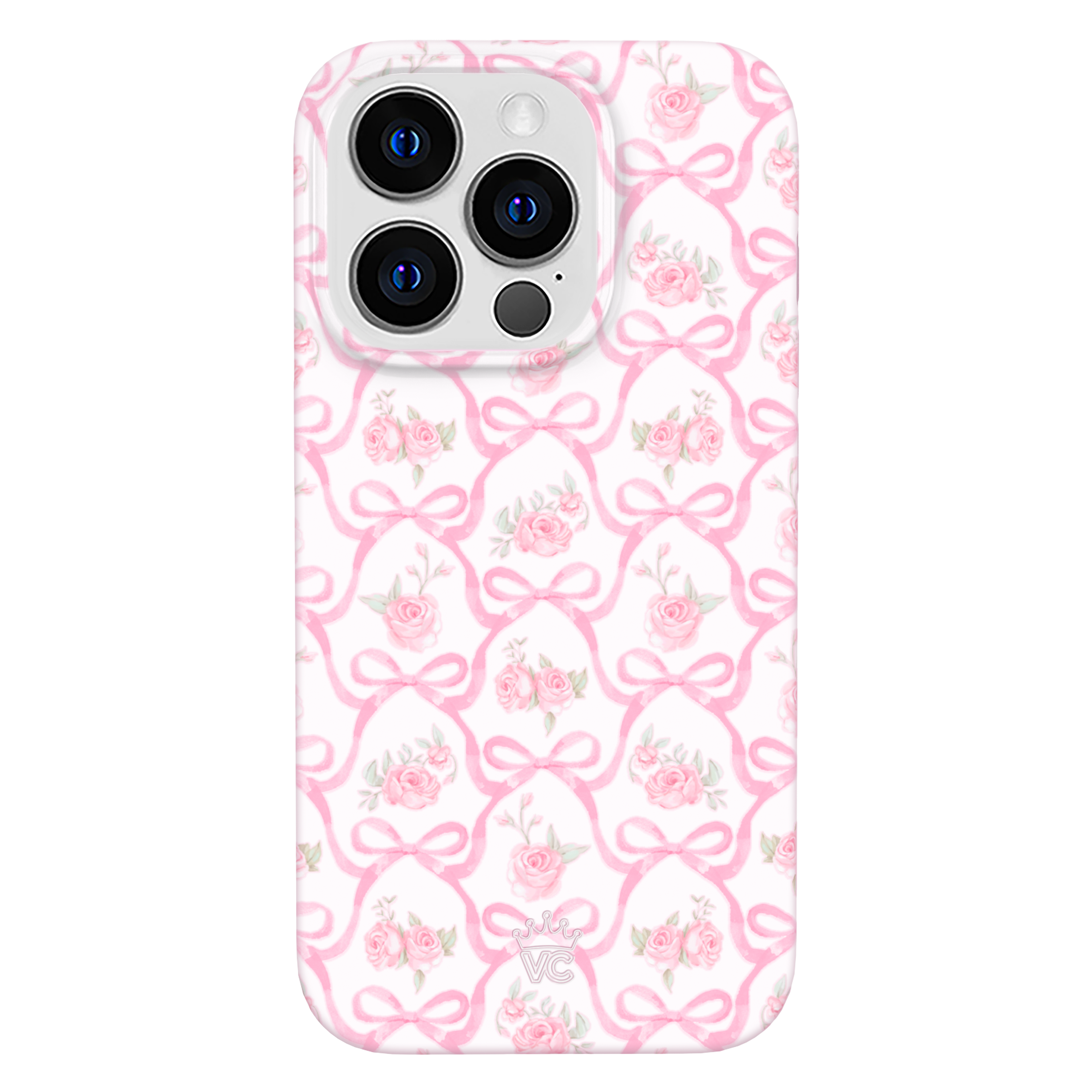 Lovely Pink Bows iPhone Case