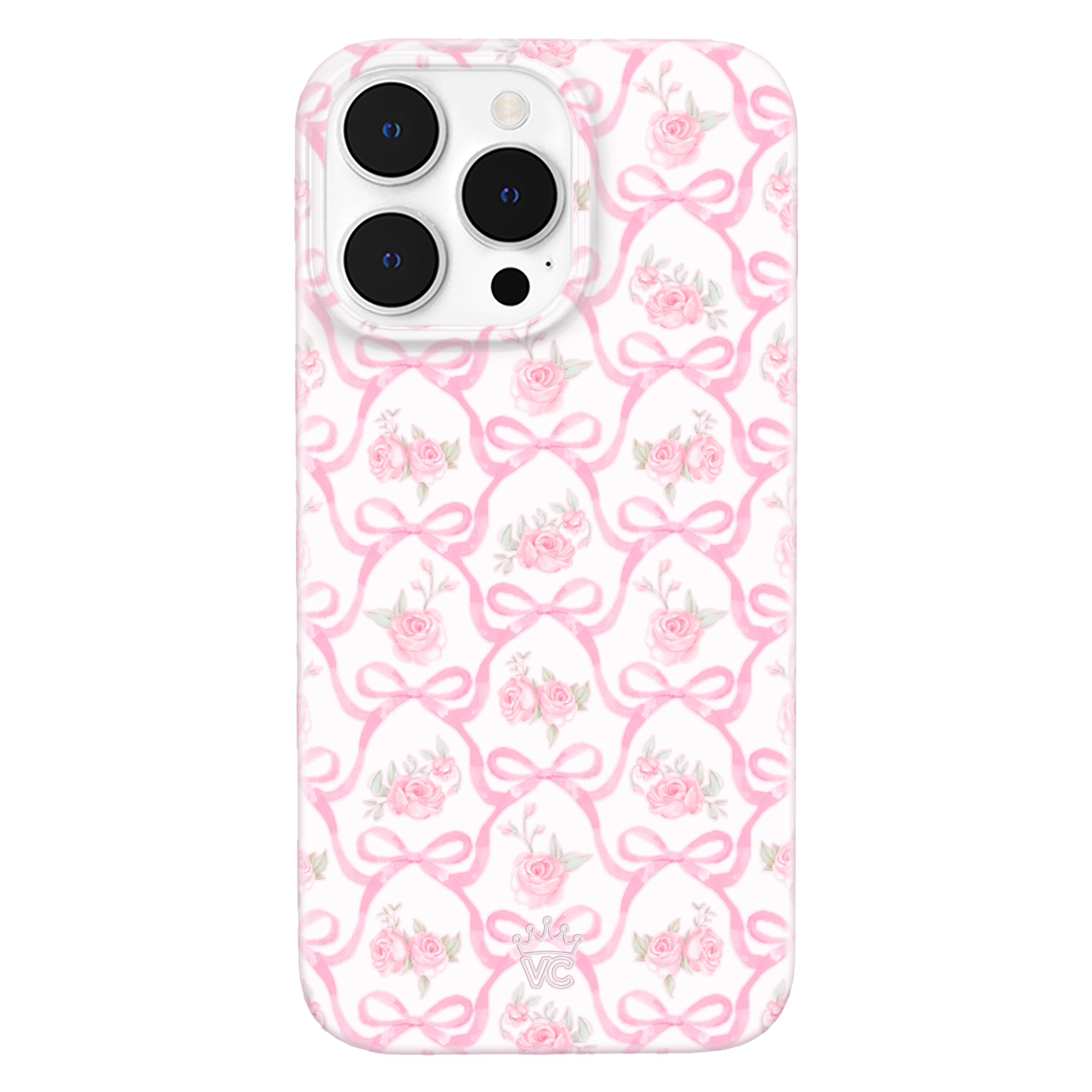 Lovely Pink Bows iPhone Case