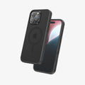 FLOLAB Surtect Tri-Fusion MagSafe Compatible Case – iPhone 16 Series (Matte Black Frost)