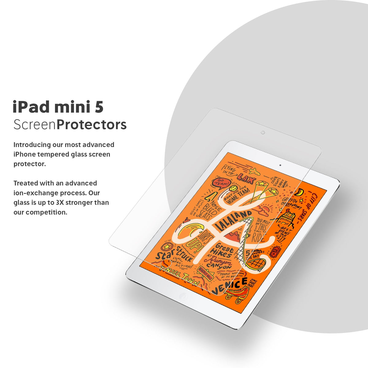 NanoArmour 7.9-inch for iPad mini 5 Anti-Glare Matte Screen Protector