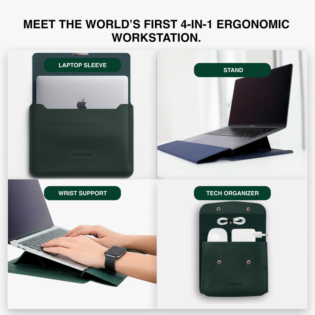 ERGO SLEEVE™ – 4-in-1 Ergonomic Workstation Set