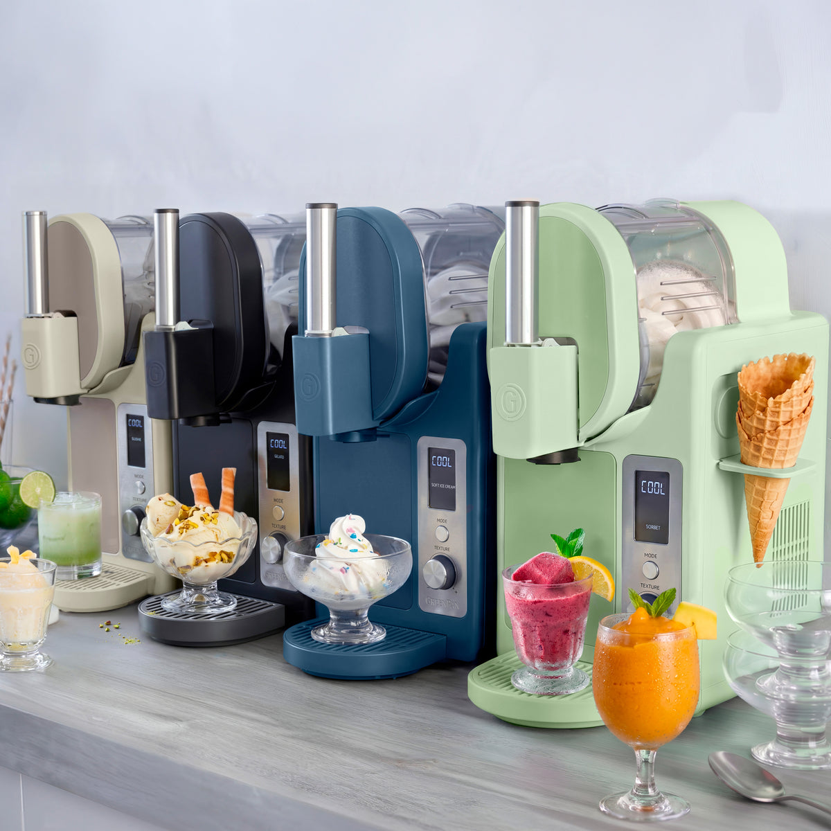 Frost Pro 16-in-1 Ice Cream, Gelato & Frozen Drink Maker | Pistachio - Image 13