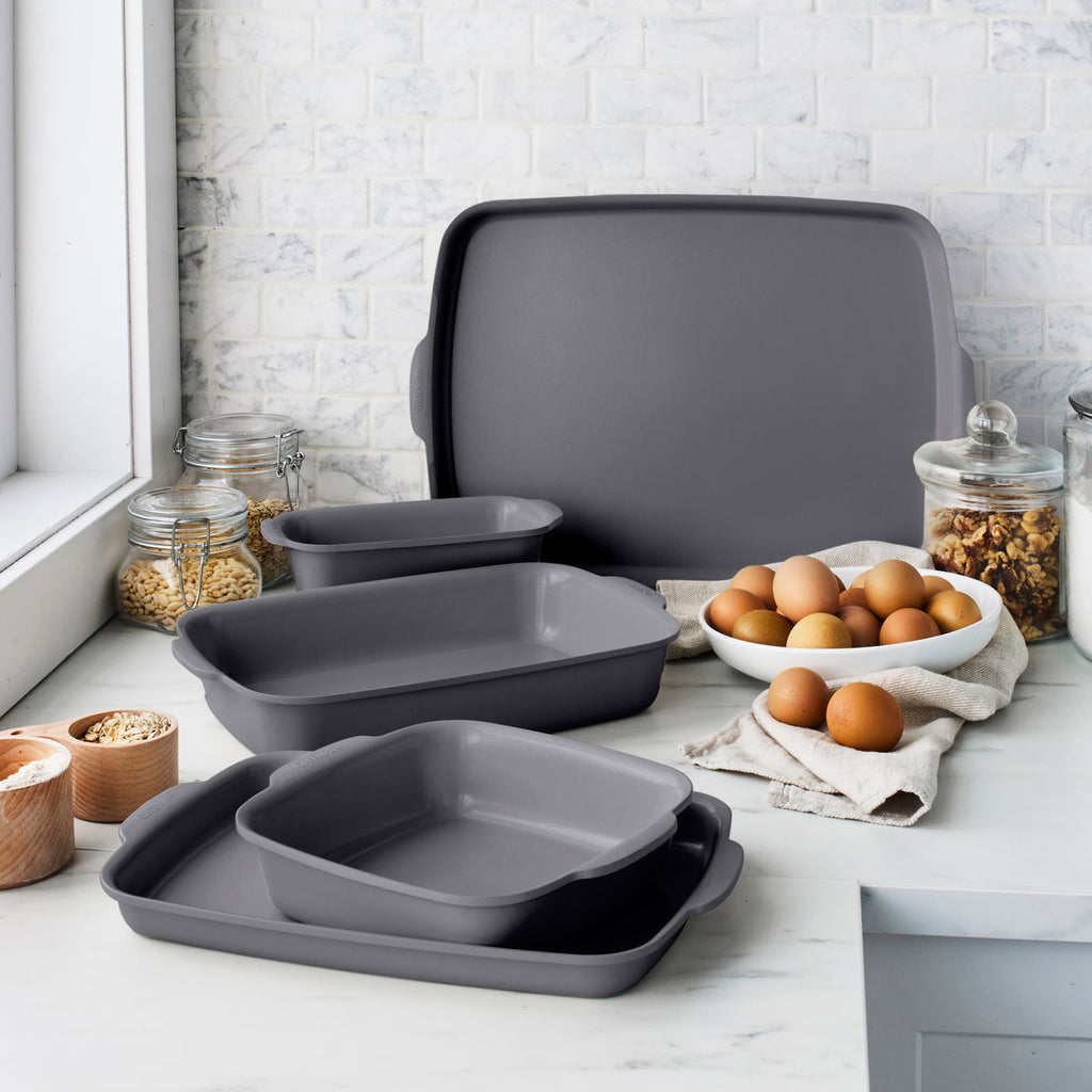 Premiere Ovenware Ceramic Nonstick 5-Piece Set - Image 2