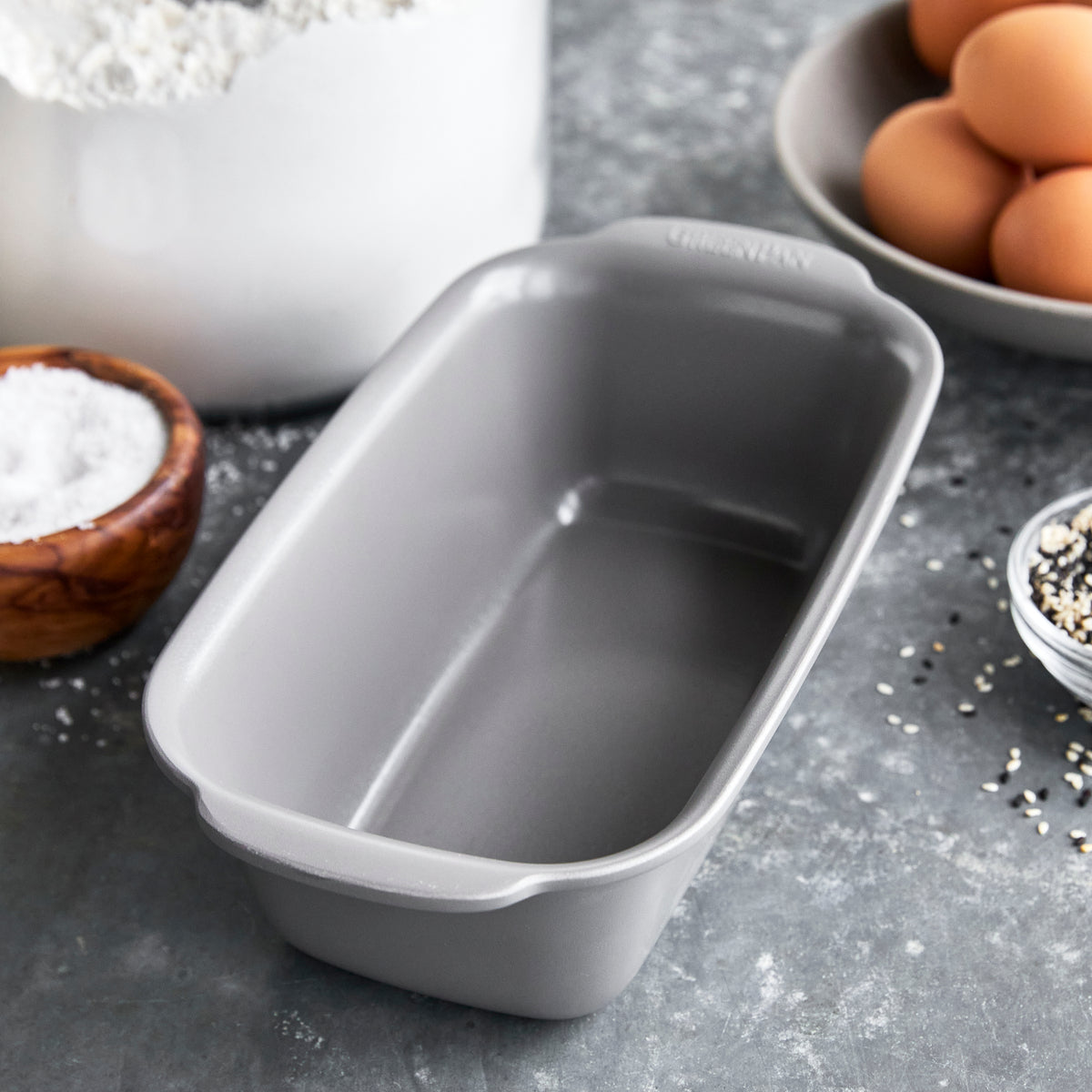 Premiere Ovenware Ceramic Nonstick 1 lb. Loaf Pan - Image 2