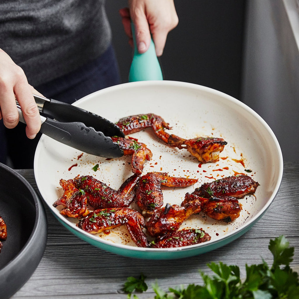 Rio Ceramic Nonstick 12" Frypan | Turquoise - Image 6
