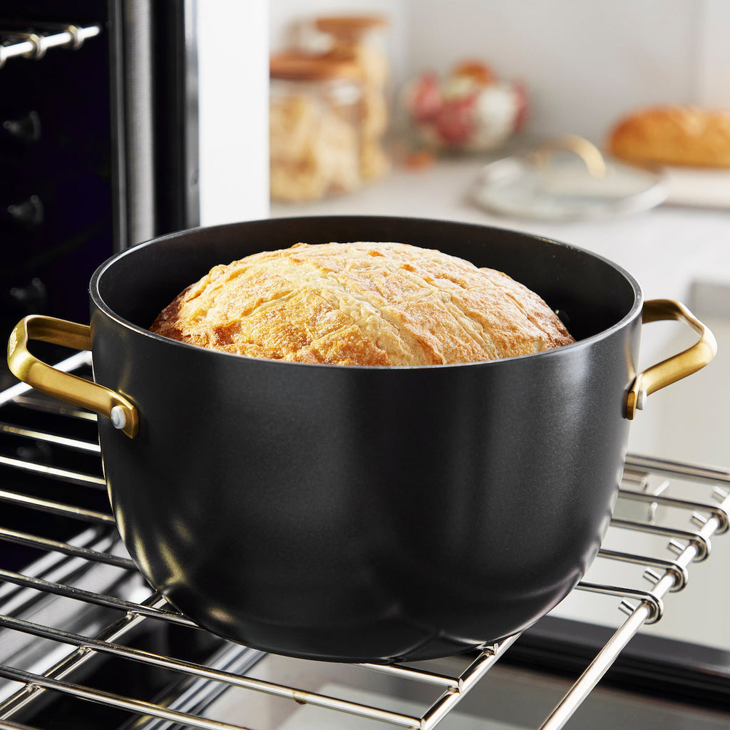 Reserve Ceramic Nonstick 10-Piece Cookware Set | Black - Image 4