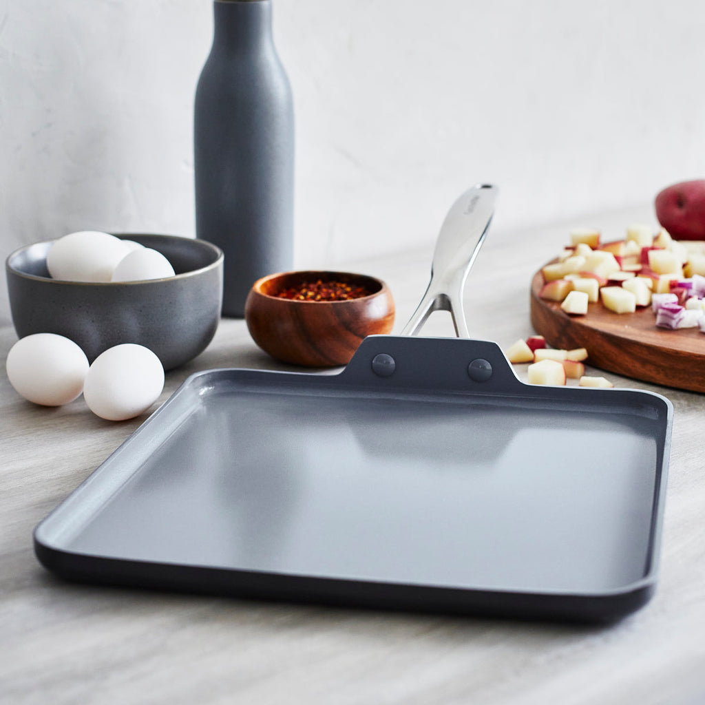 Valencia Pro Ceramic Nonstick 11" Square Griddle - Image 2