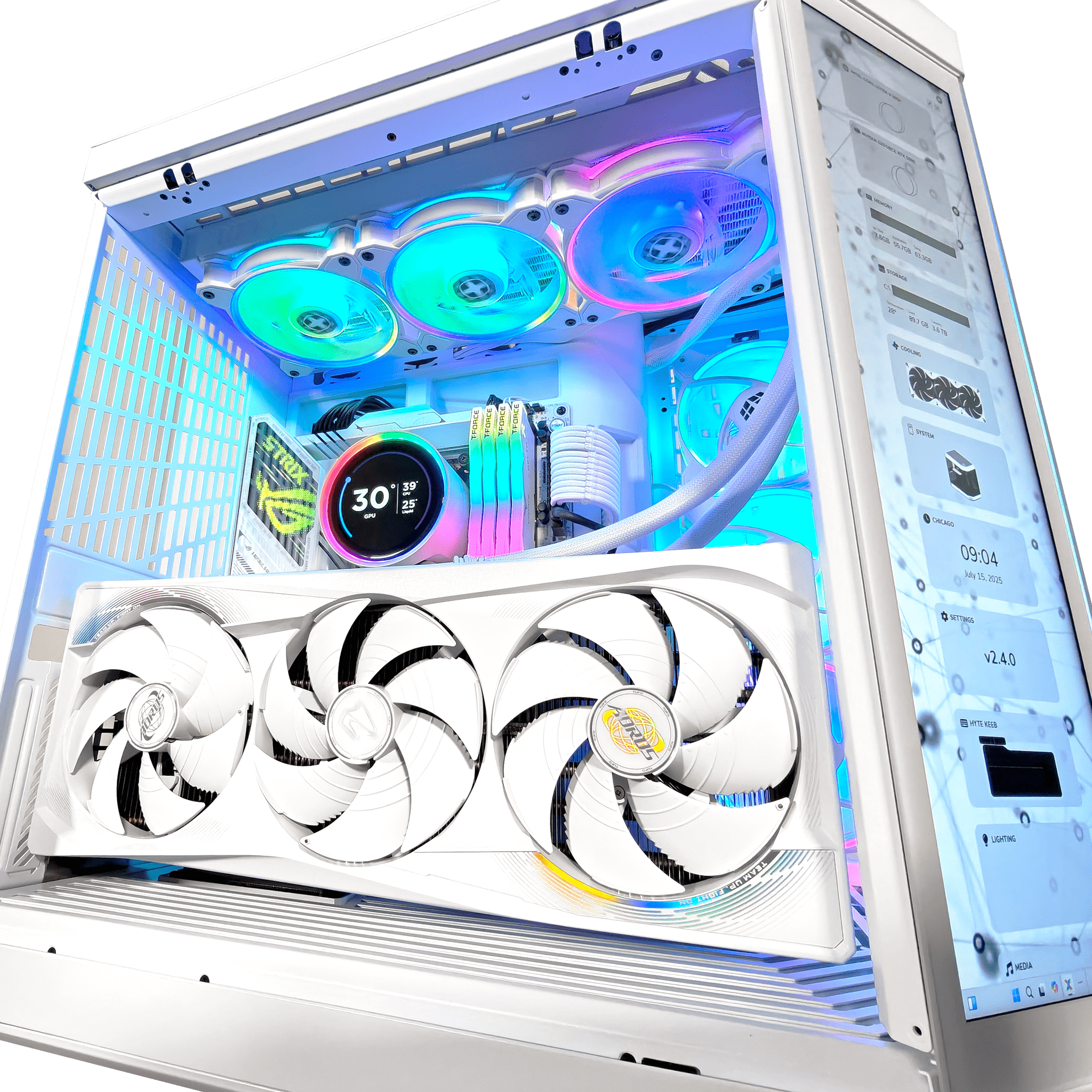GX13 HYTE GHOST Black Label Gaming Desktop