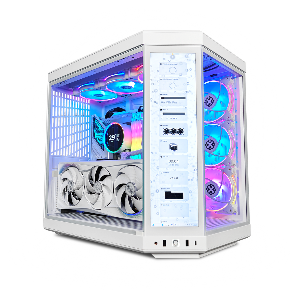 GX13 HYTE GHOST Black Label Gaming Desktop