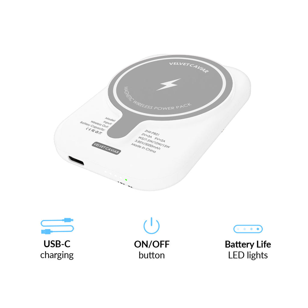 Ghosted Cowboy MagSafe Battery Power Pack
