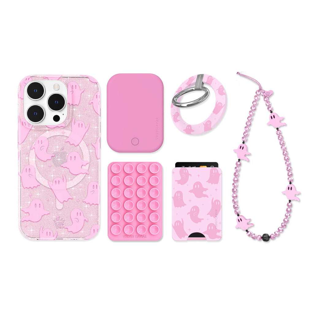 Ghosted Pink iPhone Bundle Set