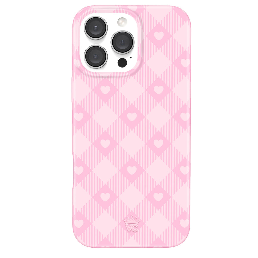 Dolly Pink Gingham iPhone Case