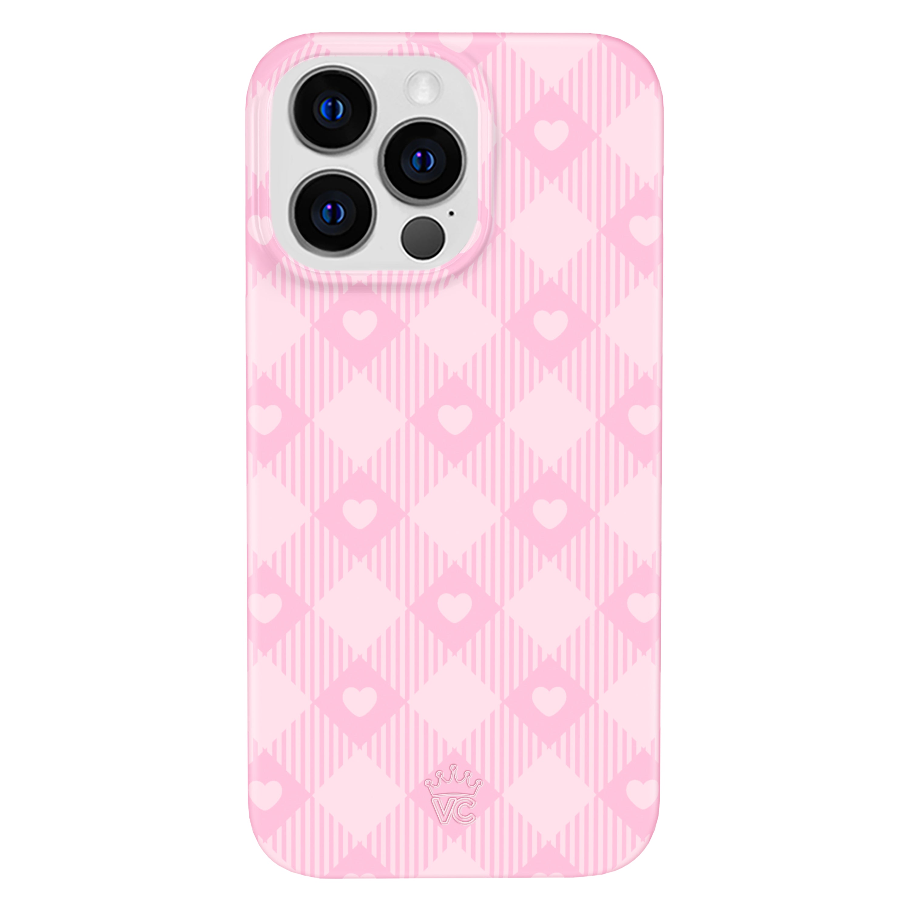 Dolly Pink Gingham iPhone Case