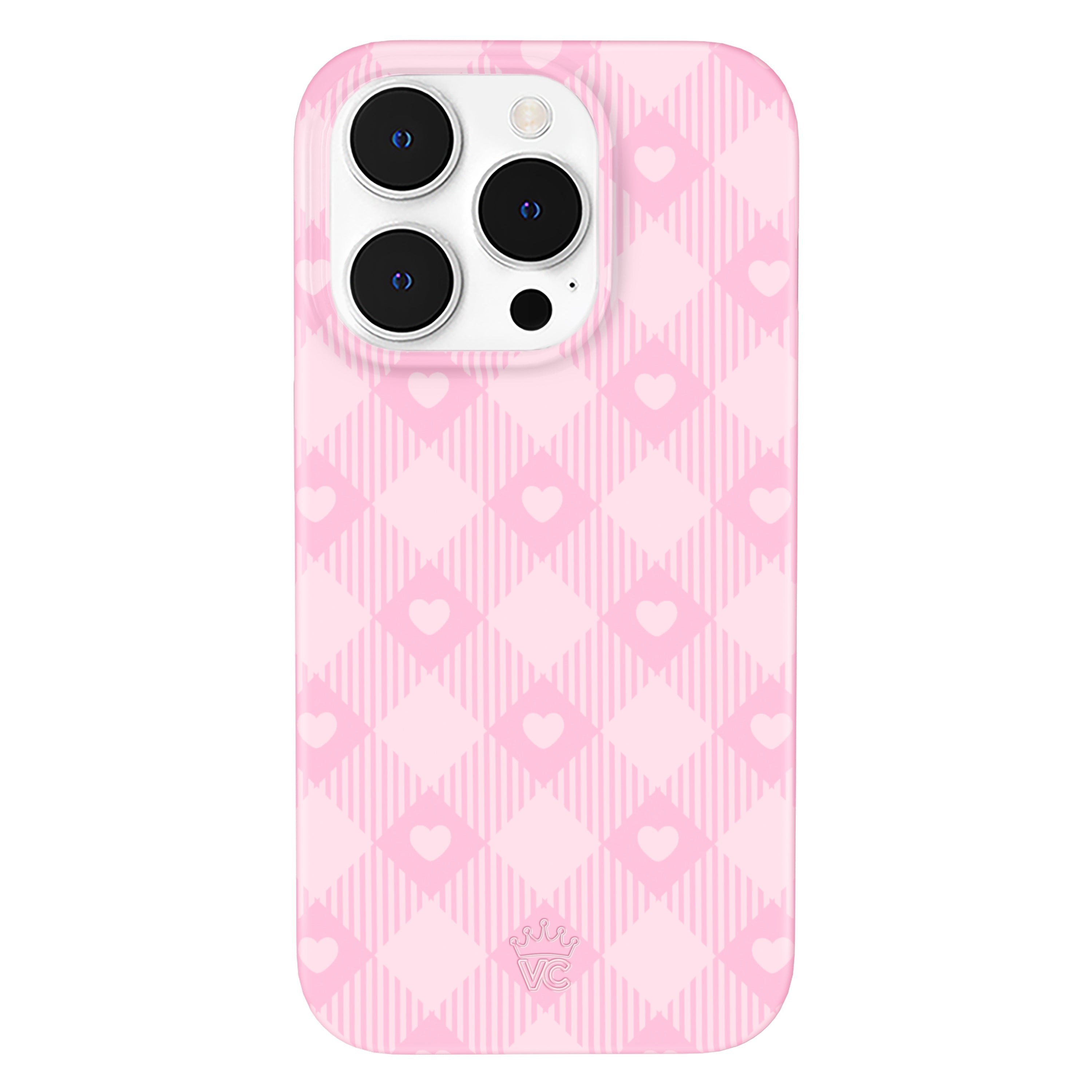Dolly Pink Gingham iPhone Case