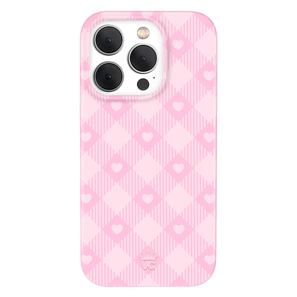 Dolly Pink Gingham iPhone Case