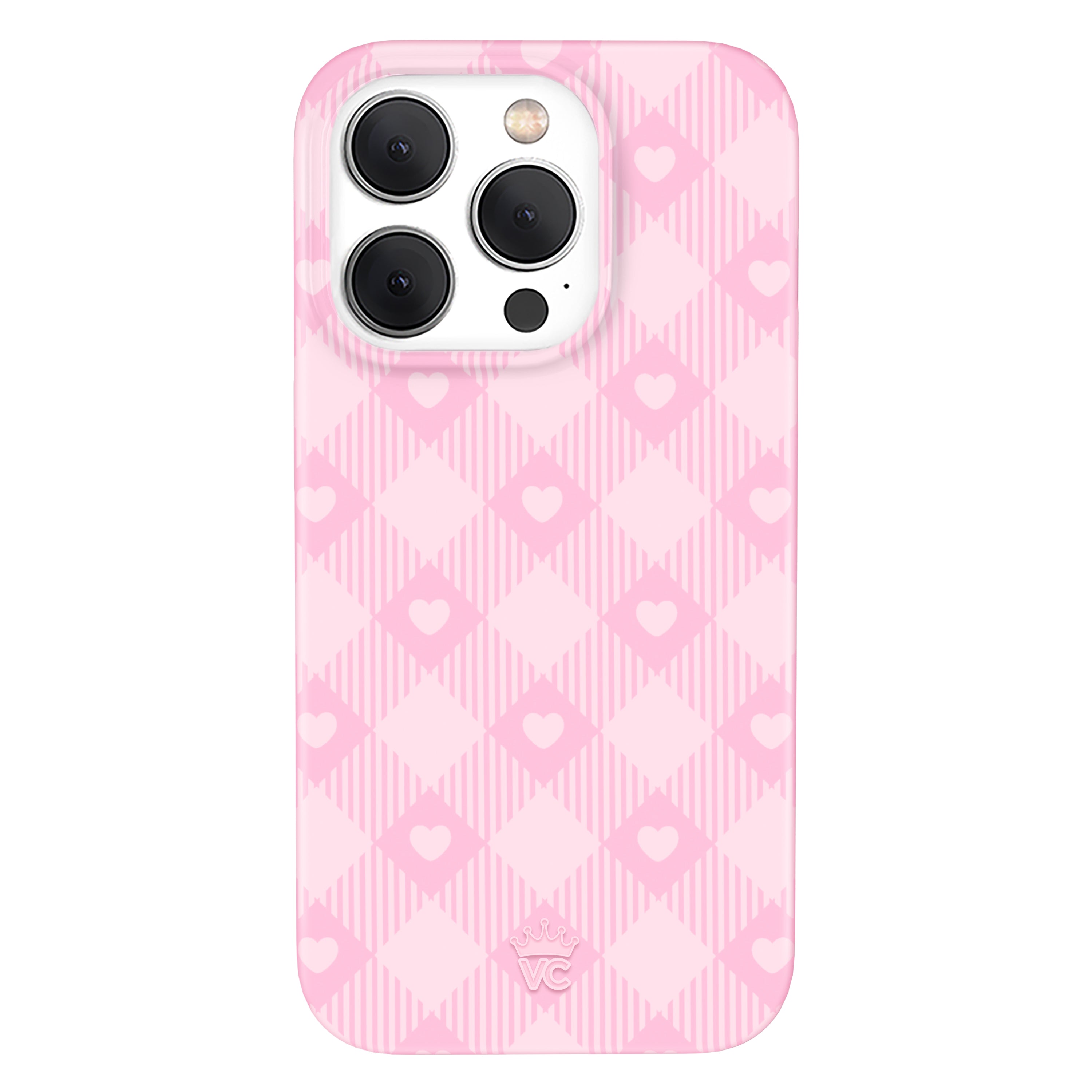 Dolly Pink Gingham iPhone Case