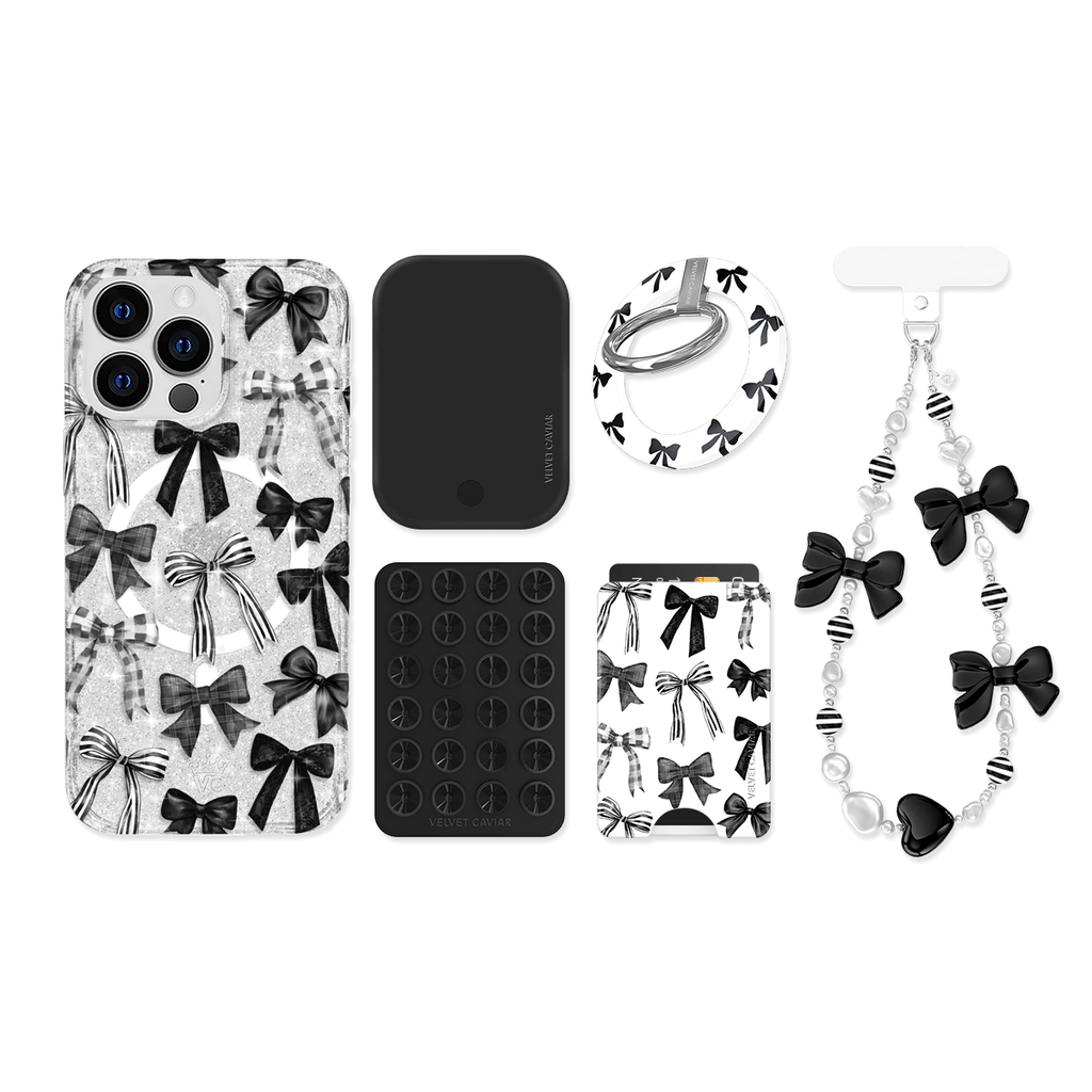 Gothic Bows iPhone Bundle Set
