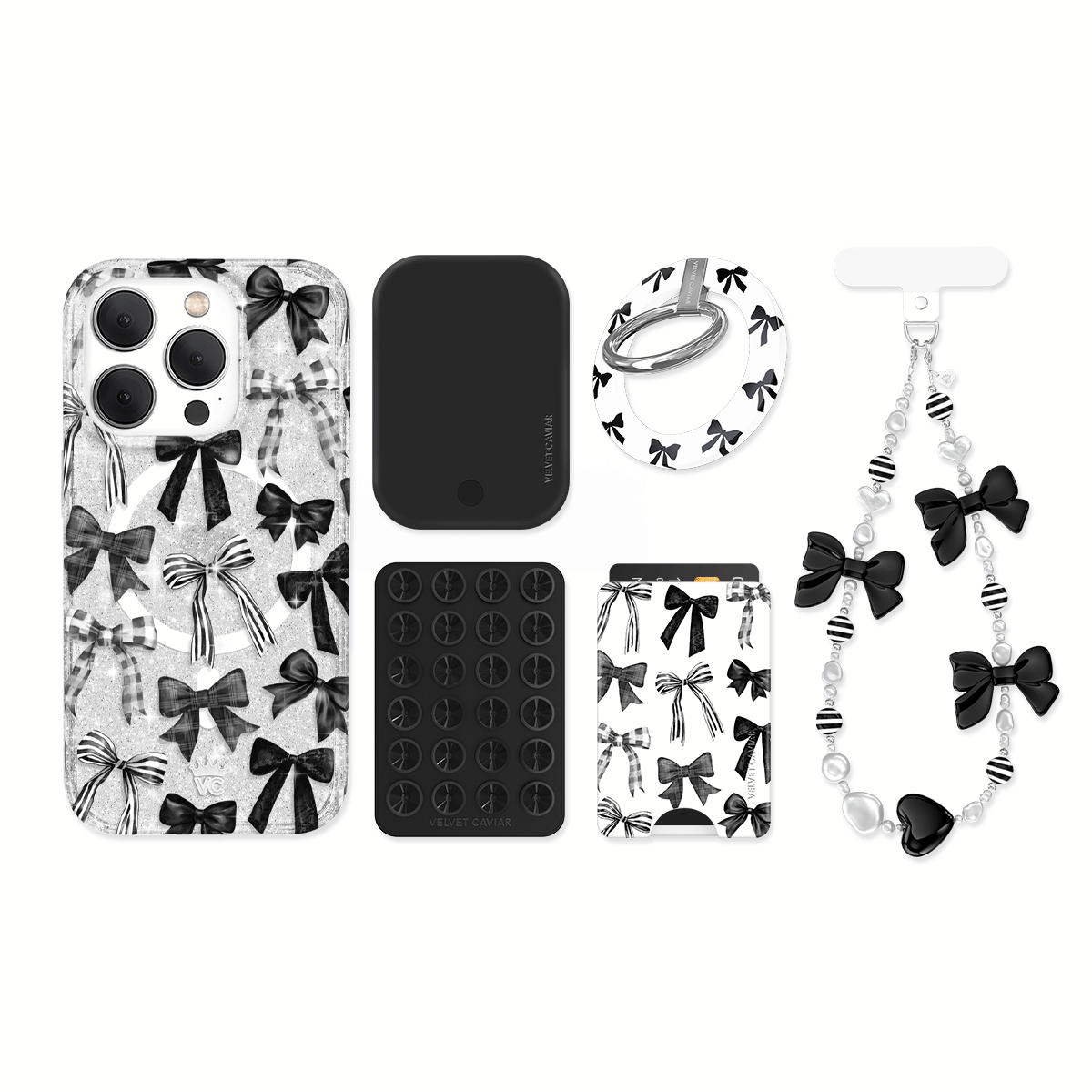 Gothic Bows iPhone Bundle Set