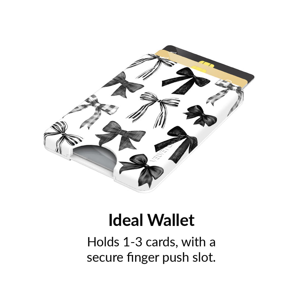 Gothic Bows MagSafe Wallet
