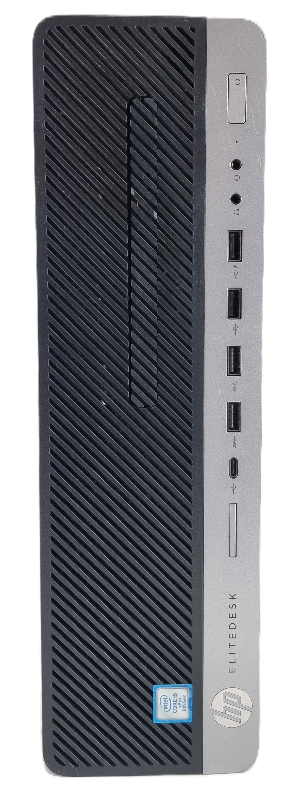 HP EliteDesk 800 G4 Desktop PC, Core i5 8th Gen, 8GB RAM, 256GB SSD, Win 11