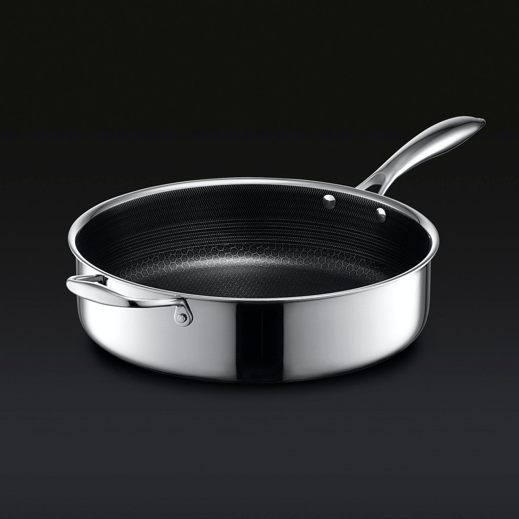 Hybrid Deep Sauté Pan with Lid, 5.5-Qt - Image 3