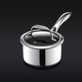 Hybrid Saucepan with Lid, 1-Qt