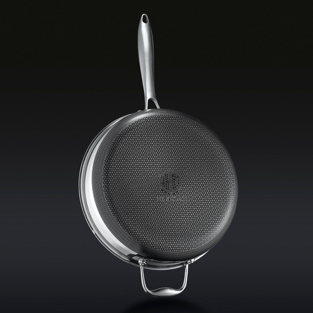 Hybrid Deep Sauté Pan with Lid, 4.5-Qt - Image 5