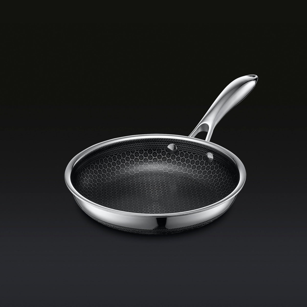 Hybrid Fry Pan with Lid, 8" - Image 2