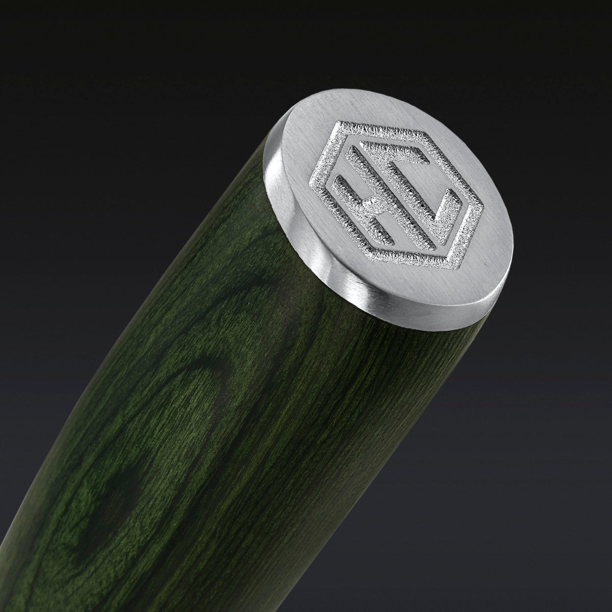 Damascus Steel Nakiri Knife, 6.5" - Image 3