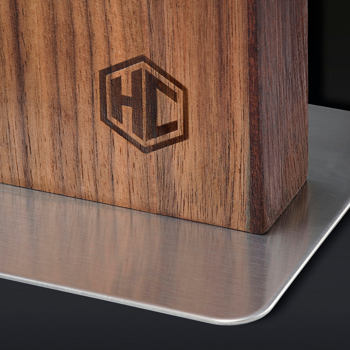 Magnetic Knife Block, Walnut - Image 2