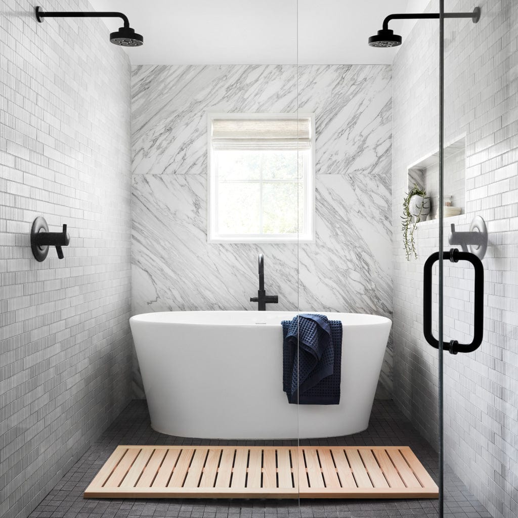 Hinoki Wood Bath Runner - Image 2
