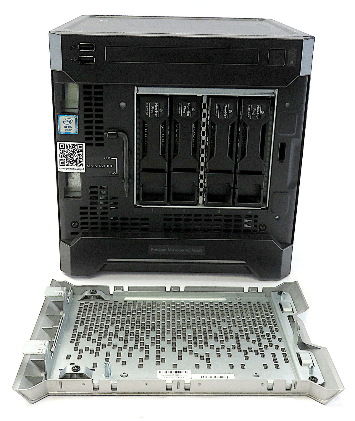 HP ProLiant Microserver Gen8: Xeon E3-1220Lv2 CPU, 16GB ECC RAM, 4x4TB HDD