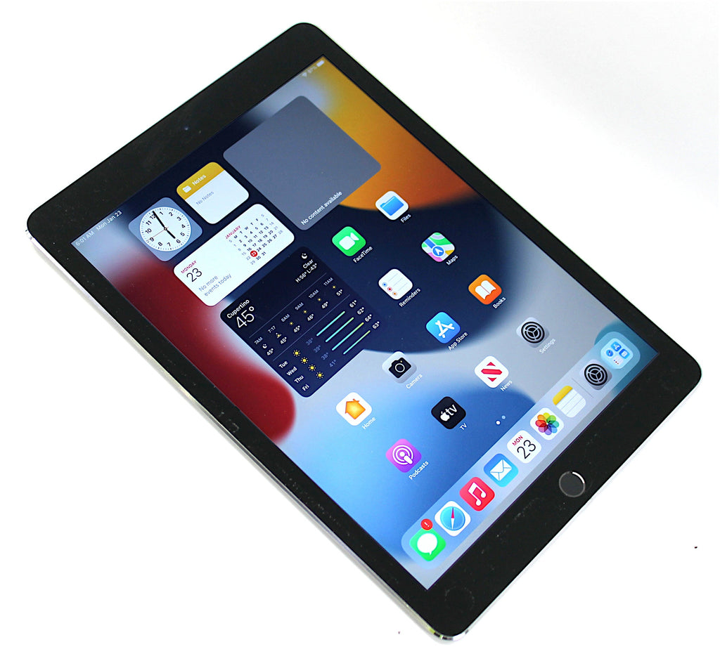 Apple iPad Air 2 Tablet, 64GB, Wi-Fi, Space Grey, A1566