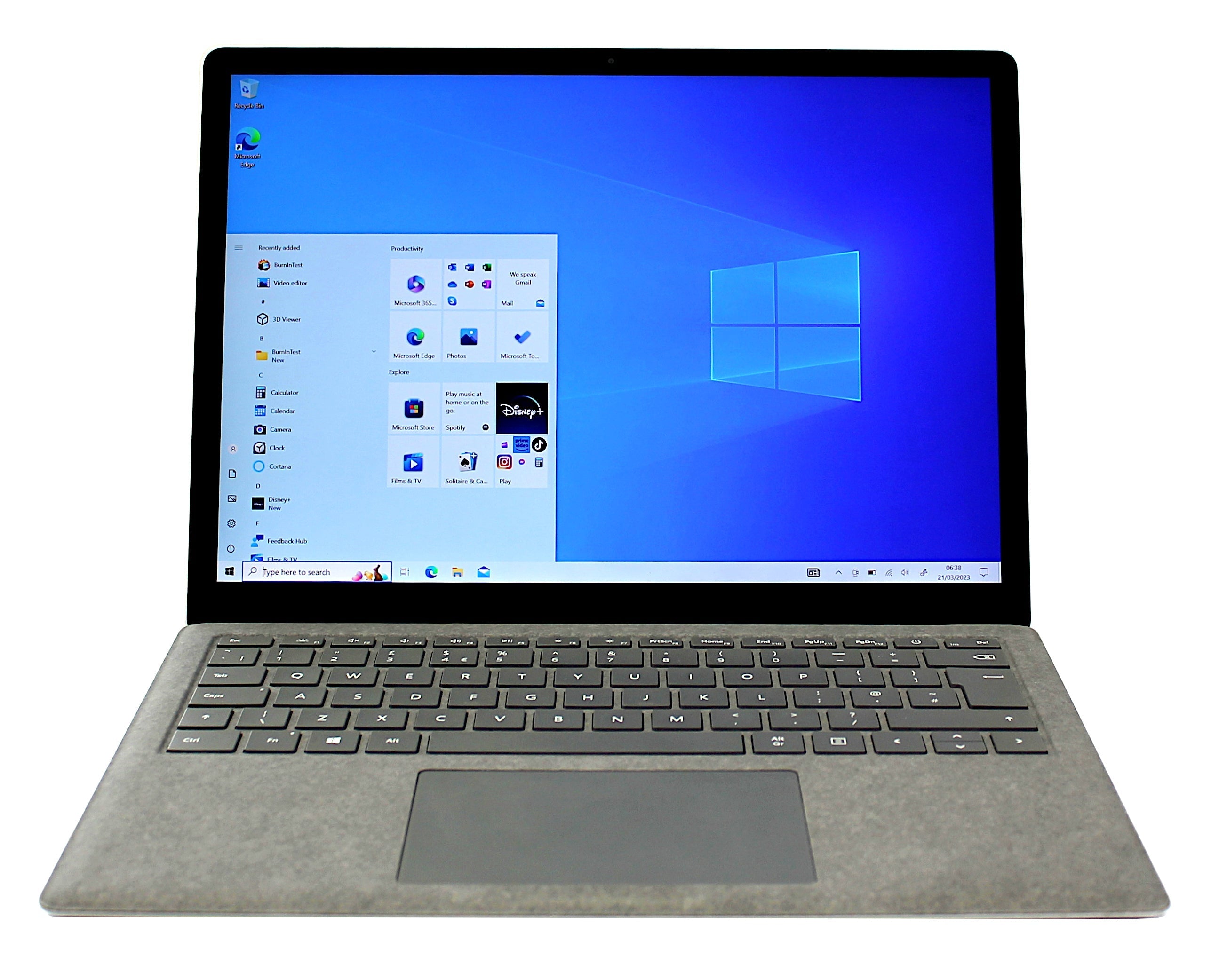 Microsoft Surface Laptop 3, 13" Core i5 10th Gen, 8GB RAM, 128GB SSD, Windows 11