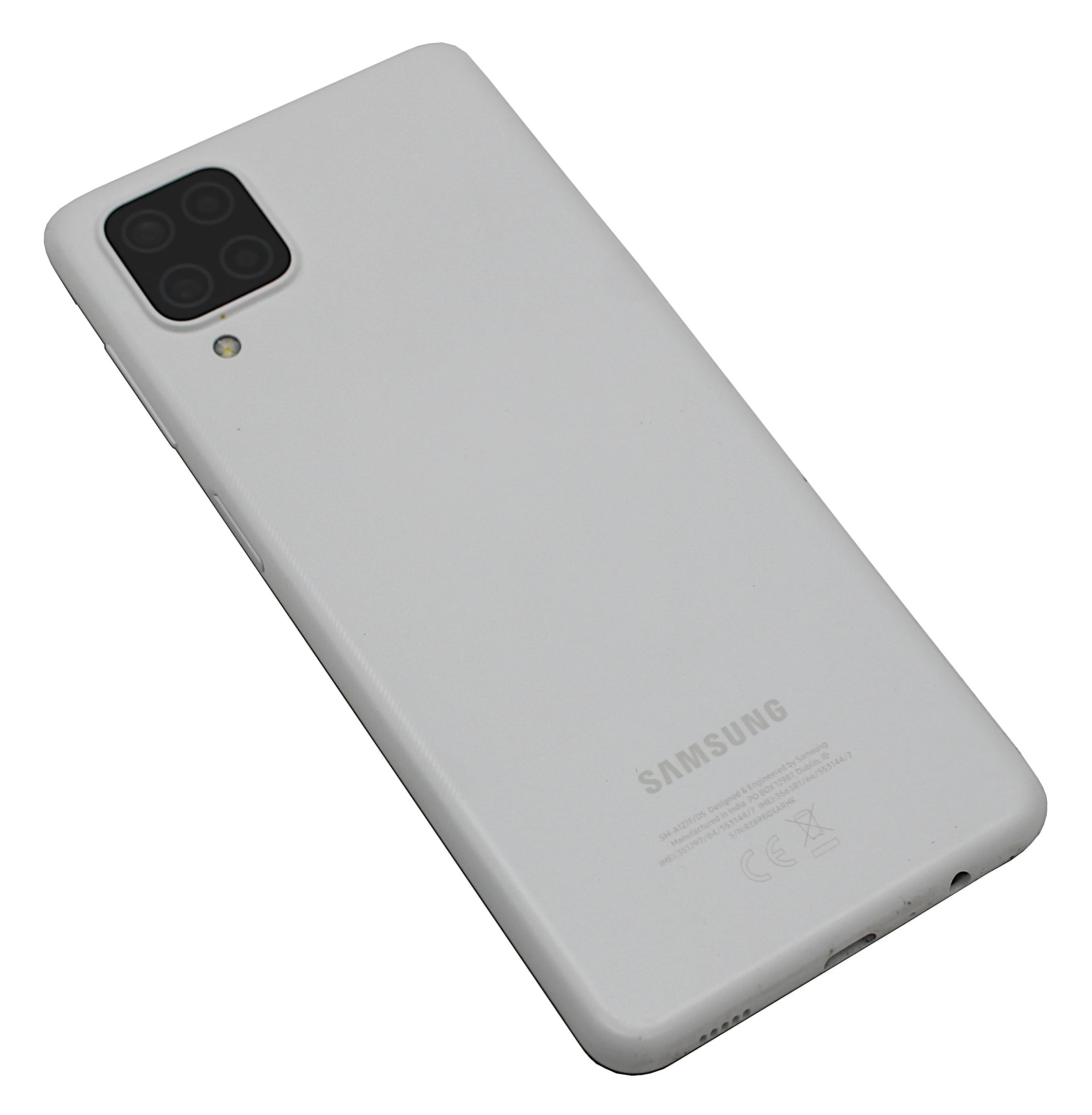 Samsung Galaxy A12 Smartphone, 64GB, Network Unlocked, White, SM-A127F