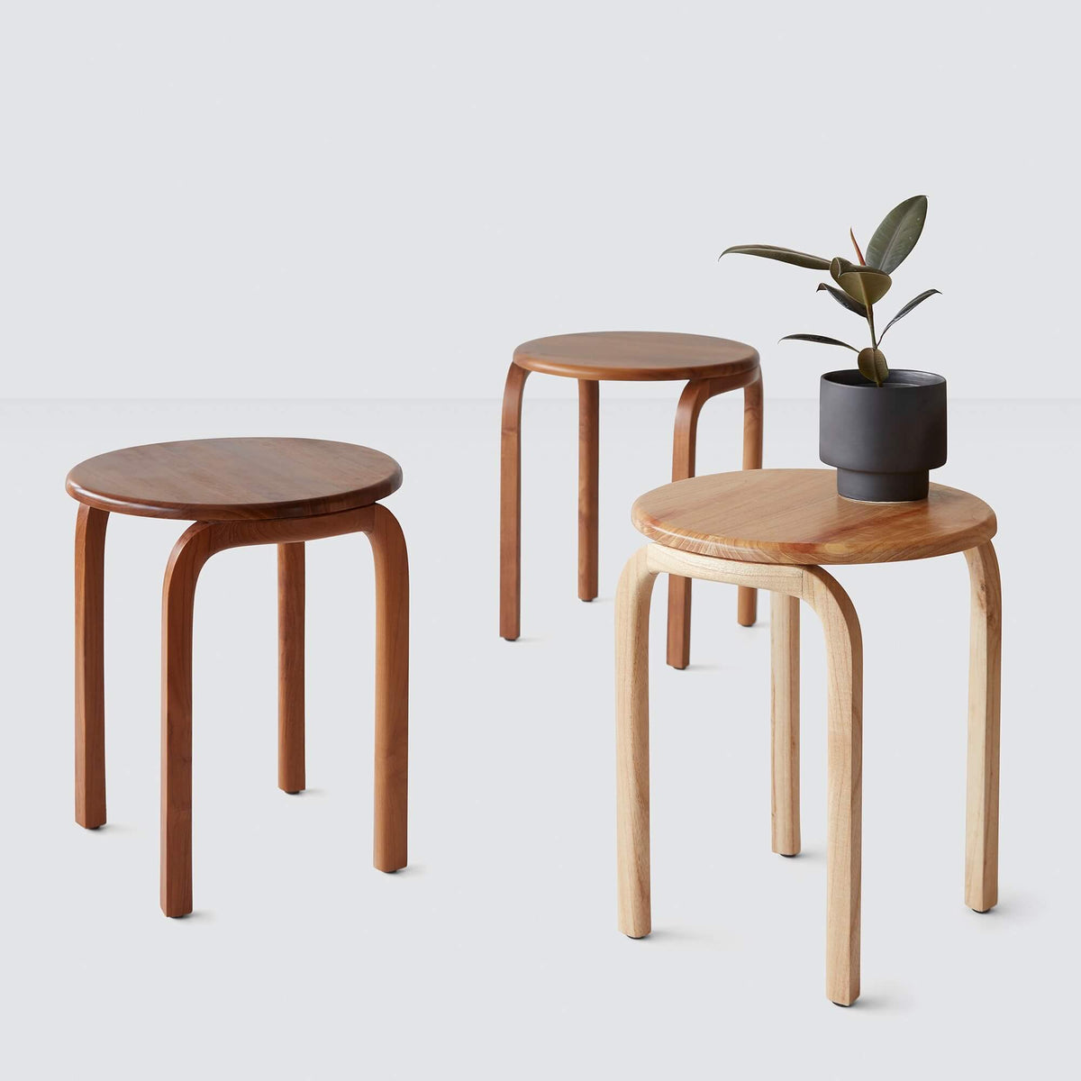 Kulon Side Table - Teak - Image 6