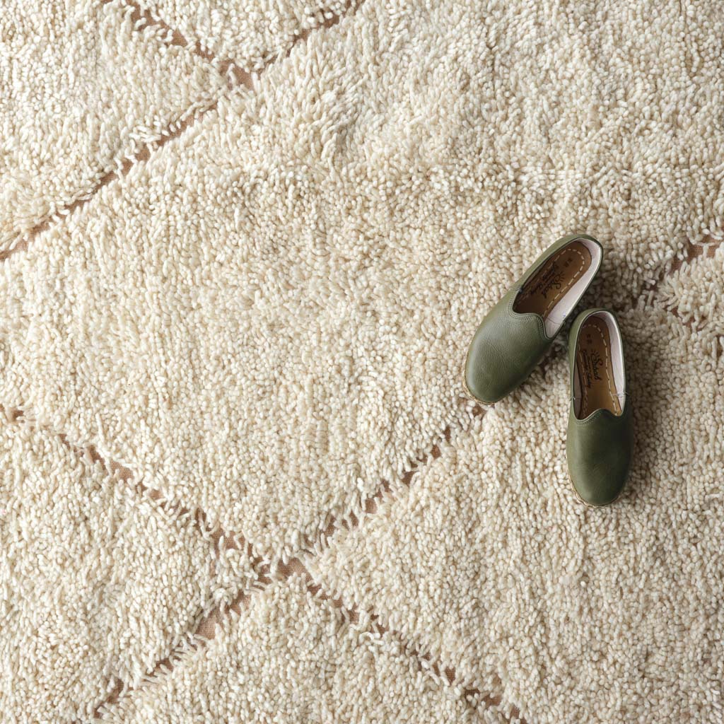 Khalida Hand-Knotted Beni Ourain Area Rug - Image 2