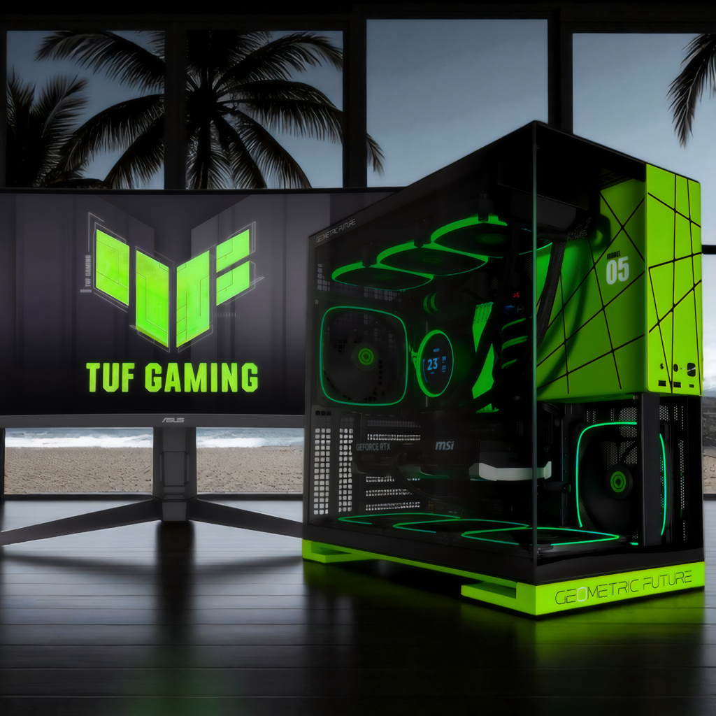 Geometric Future M5 Black Label Gaming Desktop