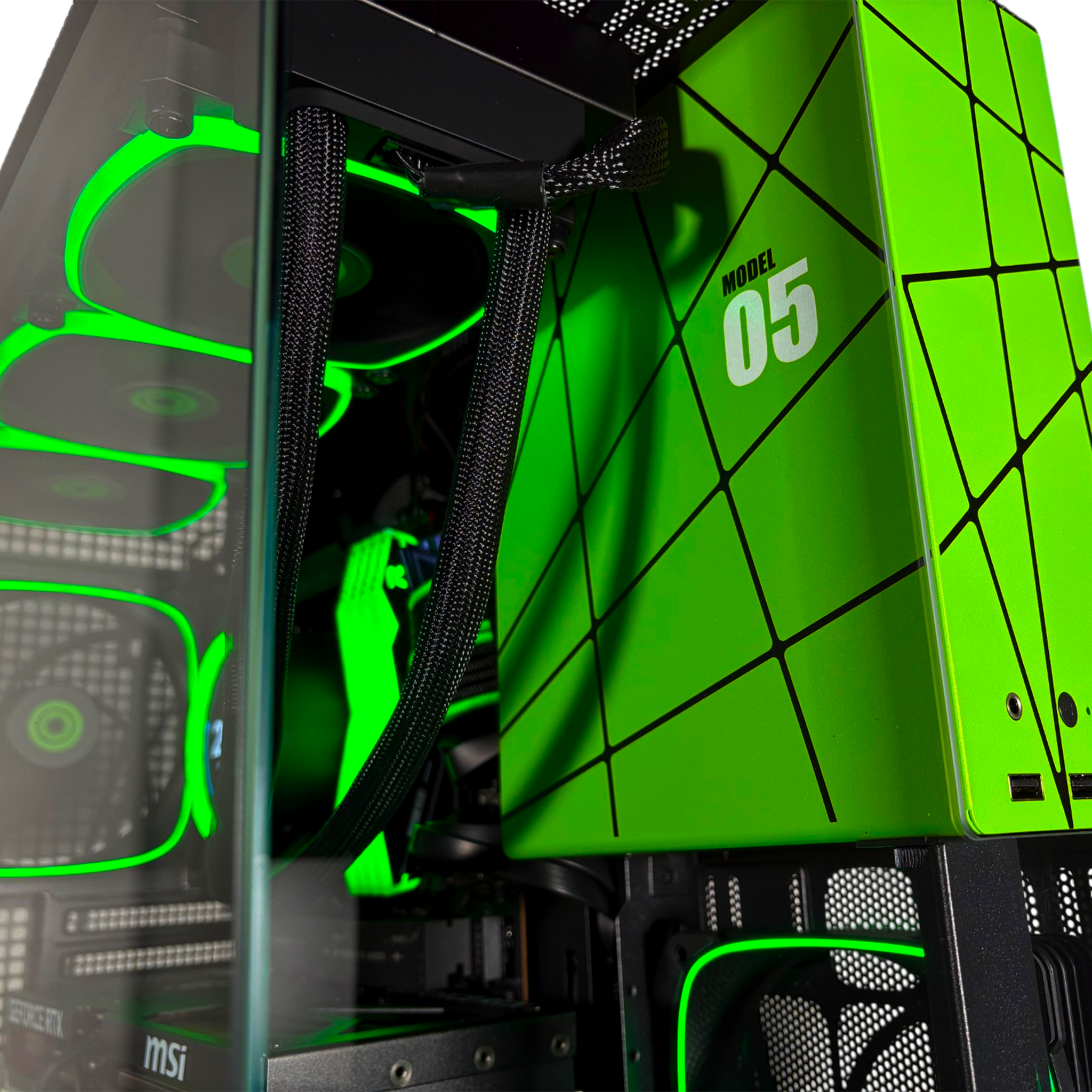 Geometric Future M5 Black Label Gaming Desktop
