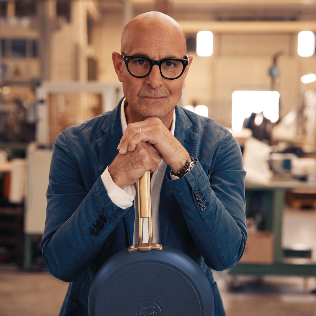 Stanley Tucci™ Ceramic Nonstick 3-Piece Mini Set | Marino Blue - Image 10