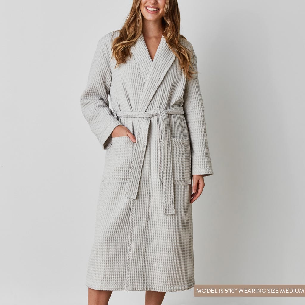 Mara Organic Waffle Robe - Image 20