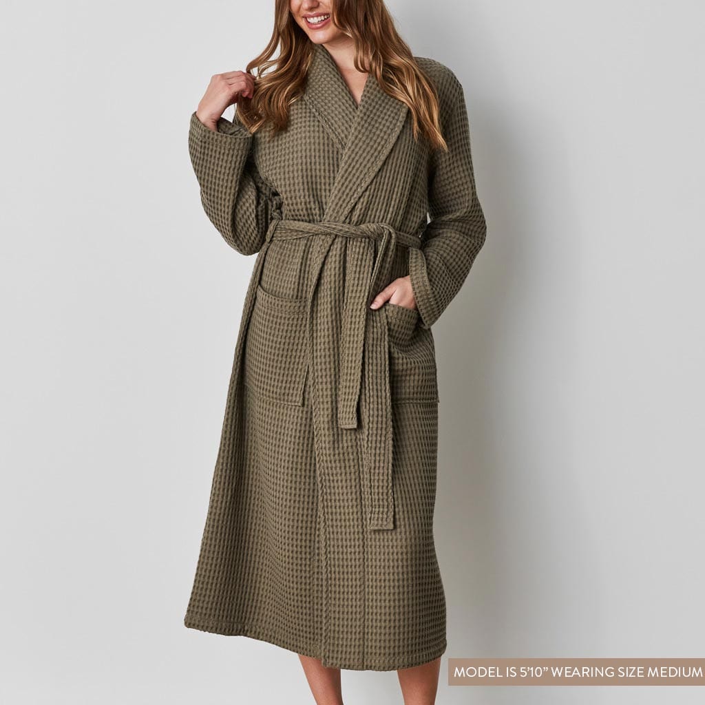 Mara Organic Waffle Robe - Image 12