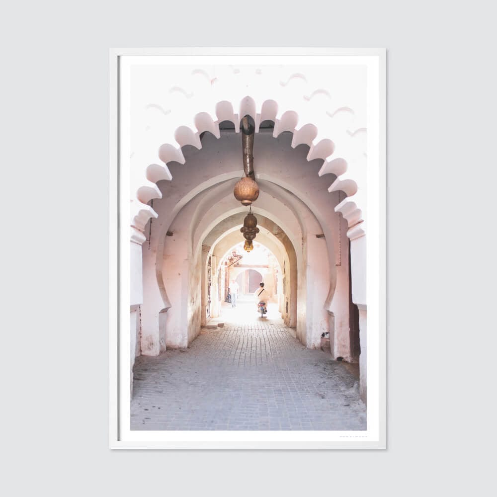 Marrakech .02 - White Frame