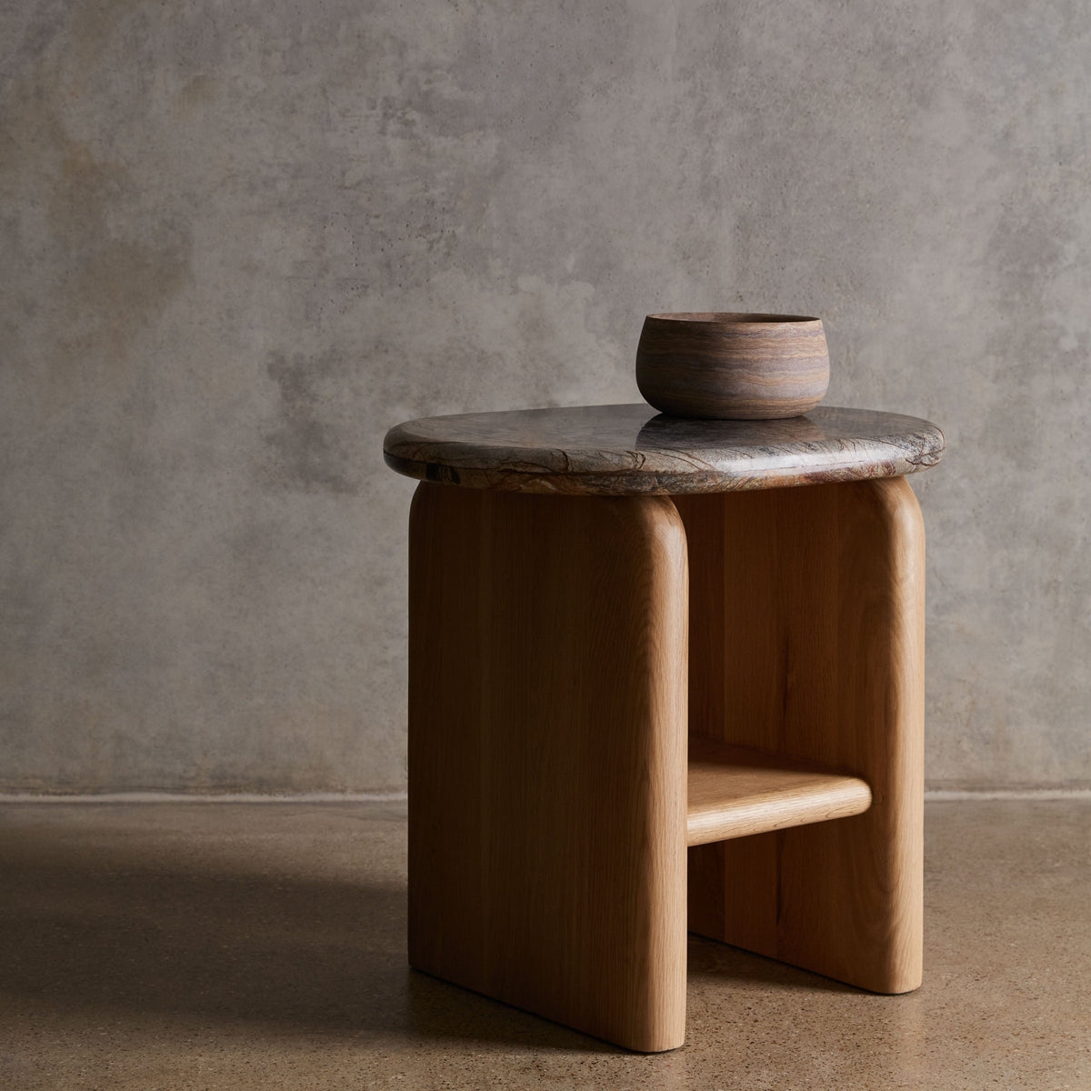 Mayra Marble Side Table - Image 2