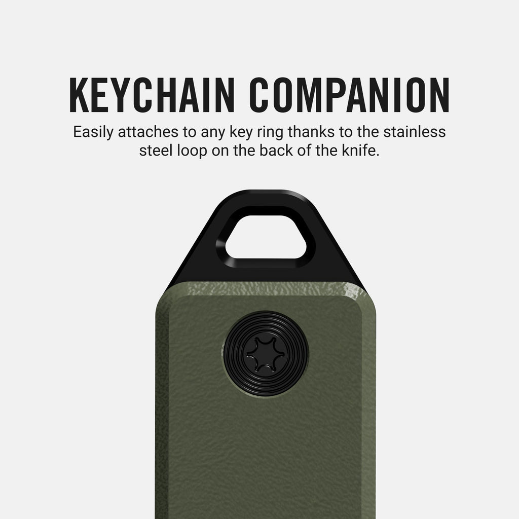 Mini Folder - Matte Olive