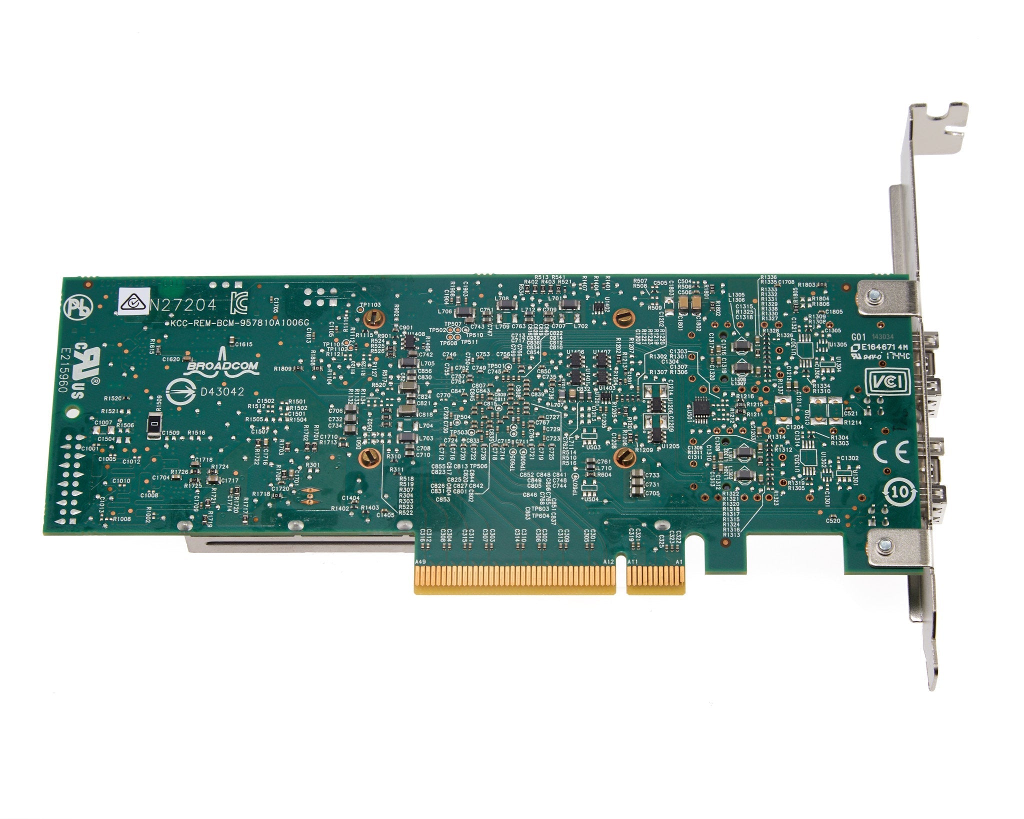 Dell Broadcom 57810 Dual Port 10GB SFP+ CNA Full Height