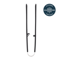 Premiere Silicone Wide Tongs | Black