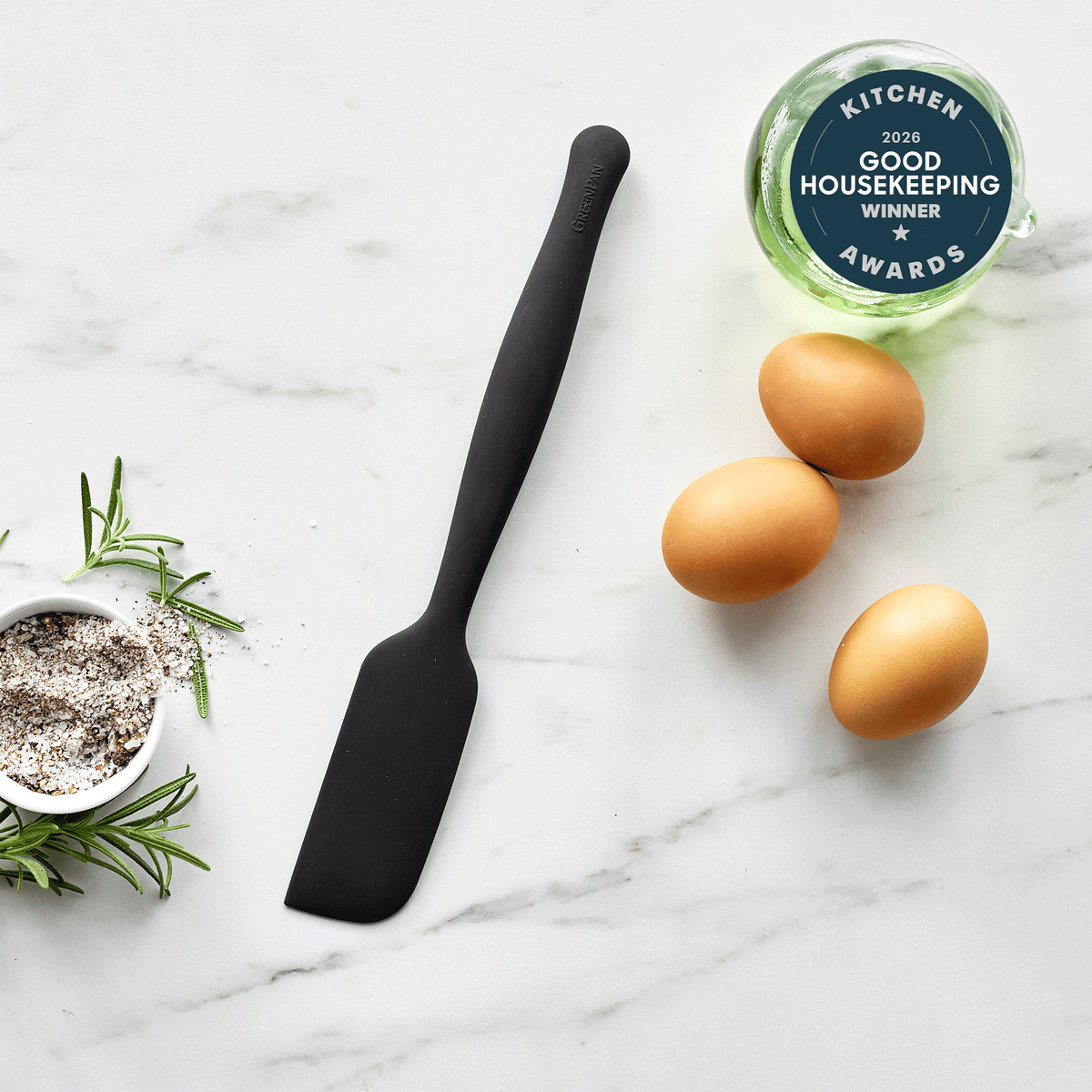 Premiere Silicone Small Jar Scraper | Black - Image 2