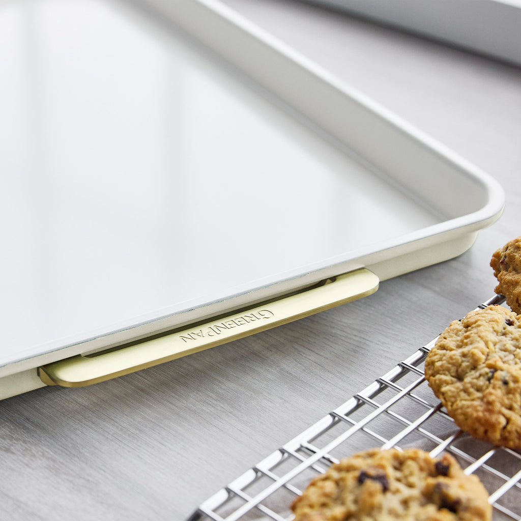 Reserve Bakeware 13" x 18" Half Sheet Pan | Cream - Image 5